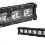 HALOGENO BARRA LED RECT 6 1/2"X1" 6 LED 18W 10-30VDC UNIDAD 1620LM "V15-18W"