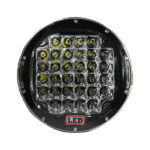 HALOGENO BARRA LED REDONDA 9" 32 LED 96W 10-30VDC 8640LM NEGRO "LF-2536"