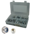 KIT DE TUERCAS SURTIDO # 5/16" / 1/4" /3/8" 260PCS "GE219"