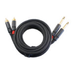 EXTENSION 1/4 MONO P/GUITARRA GOLD 10Ft / 3M "VZ-N26-10FT"