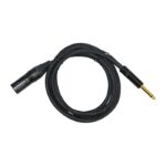 EXTENSION MICROFONO PLUG 1/4 MONO A CANNON 10FT "VZ-N25-10FT"