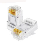 CONECTOR MODULAR RJ-45 CAT-6 QUICK PLUG "23-QCAT6"