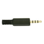 PLUG 3.5 ST EXT PLASTICO TRES LINEAS "P-122"