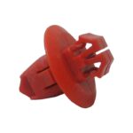 CLIP PLASTICA TAPICERIA AUTO 25PS ROJA INTERNO PARA FORRO "DFC047"