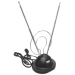 ANTENA CONEJO CON BASE 2 AROS COAXIAL "KF-100CQ"