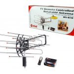 ANTENA TV MULTICANAL Y DIGITAL CON ROTOR Y CONTROL HDTV "WV-870"
