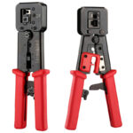 ALICATE PRENSA MODULAR RJ45-RJ11-RJ12 PROF. PONCHADO RAPIDO "M-399"