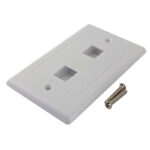 PLACA MODULAR DOBLE RJ-45  "23-N016"