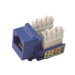 JACK MODULAR RJ-45 CAT5 AZUL "23-N018BL"