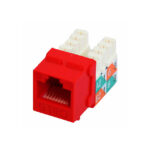 JACK MODULAR RJ-45 ROJO CAT6 "NKJ-6103"