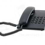 TELEFONO PANASONIC MESA CON CONTROL DE VOLUMEN REDIAL, FLASH NEGRO "KXTS500LXB"