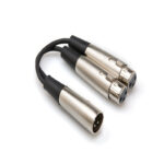 EXTENSION "Y" PLUG CANNON A 2 JACK CANNON 30CM "HMC-1-Y"