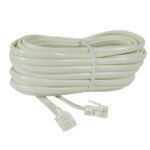EXTENSION DE TELEFONO ENLACE  100Ft / 30M IVORY "KR-425-100 (MY)"
