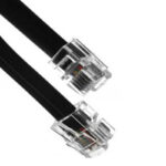 EXTENSION DE TELEFONO ENLACE  7Ft / 2M   BLACK "KR-425-7 BK"