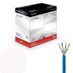 CABLE UTP MIYAKO CAT-5E AZUL 135 MHz PVC 1000 Ft / 305M "23-CAT5E BL"