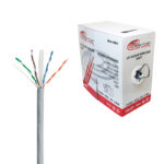 CABLE UTP AMERICAN CABLE CAT-6 GRIS 550MHz 75 OHM 1000FT /305m CERTIFICADO "6AE423UTPFRUL-GRIS"