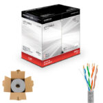 CABLE UTP MIYAKO CAT-5E GRIS 135 MHz PVC 1000 Ft / 305M "23-CAT5E GREY"