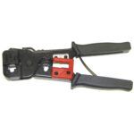 ALICATE PRENSA MODULAR RJ45-RJ11-RJ12 PROFESIONAL "KR-245"