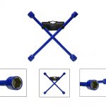 LLAVE RANA CRUZETA UNIVERSAL AZUL "SZ002P-BL"