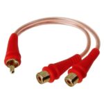 EXTENSION"Y" RCA 1M RCA 2H RCA BLISTER ROJO "AMP-Y-M-2F"