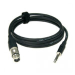 EXTENSION MICROFONO PLUG 1/4 A PLUG CANNON 6Ft / 1.8M "HMC-306"