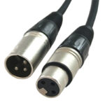 EXTENSION MICROFONO PLUG CANNON A JACK CANNON 06Ft / 1.8M "HMC-6"