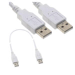 CABLE USB MACHO-MACHO 6Ft / 1.8 M "M-257"