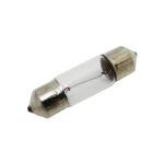 BOMBILLO AUTO 12V PARA CABINA 8X28MM "8MMX28MM / 1043"