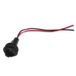 BASE PARA BOMBILLO TODO VIDRIO MED. 158 CON CABLE 3 GUIAS PLASTICO "4194111"