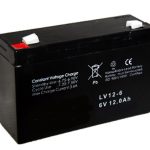 BATERIA RECARGABLE 6V 12A H9.5CM/A5CM/L15CM "RB12-6V"