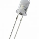 LED 5MM AZUL TRANSP 500 LUMEN "DL-556"