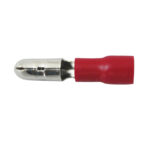 TERMINAL MACHO BULLET 22-18 ROJA .157 PAQUETE 25PCS "T-1-25BAG"