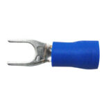 TERMINAL HERRADURA 16-14 AZUL #8 PAQUETE 25PCS "T-25-25BAG"