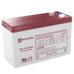 BATERIA RECARGABLE 12V 7A H9CM/A6.5CM/L15CM "RB7-12V"
