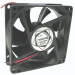 VENTILADOR 4.7'' (12X12X3.8cm) 12V 7 ASPAS PLASTICO "FA-117"