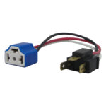 BASE PARA BOMBILLO HALOGENO H4 CERAMICA CON CONECTOR