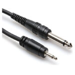 EXTENSION 1/4 MONO A PLUG 3.5 MONO 6FT / 1.8 MT "N-234-6"