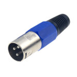 PLUG CANNON EXT AZUL CON COBERTOR  "M-61BL"