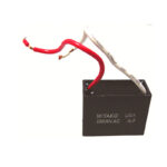 CAPACITOR ARRANQUE ABANICO 4-MFD 2 CABLES "4-MFD"