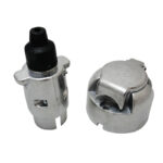 CONECTOR ELECTRICO ACOPLE DE LUZ PARA TRAILER ALUMINIO "A111-45"