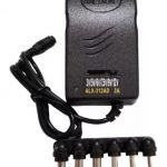 ADAPTADOR DC 2000mA 110-220V DC 3/5/6/7.5/9/12V  "250-SAU2012"