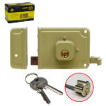 CERRADURA DE SOBREPONER IZQUIERDA PARA PORTON "CE-1138"