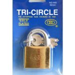 CANDADO 50MM TRI-CIRCLE 80X50   BLISTER "CAB465"