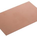 PLACA COBRE PARA CIRCUITO IMPRESO PERFORADA 90X70MM "125-8004"