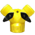 CONECTOR MANGUERA 1/2  DISTRIBUIDOR DOBLE ( Y ) PLASTICO "CNY304"