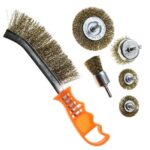 CEPILLO TIPO LAPIZ/PLANO ACERO/COPA ACERO/ESCOBILLA PARA TALADRO KIT "EBR601"