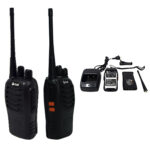 RADIO COMUNICACIÓN 1 UNID (WALKIE TALKIE) 400-470MHZ 16 CH (ALCANCE MAX 200mts) "WLTK-100"