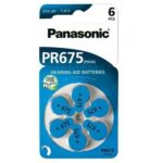 BATERIA PASTILLA AUDIFONO OTORRINO 1.4V PANASONIC "PR675/PR44"