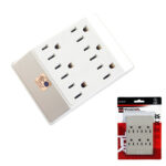 PROTECTOR DE PICOS PLANO 6 TOMAS "14-517"