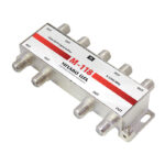 DISTRIBUIDOR COAXIAL 8 VIAS 2300 MHz BLISTER "M-118"